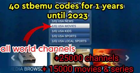 The application is compatible with a wide variety of file types, including MPEG-2, MPEG-4, H. . Stbemu 2023 albania codes